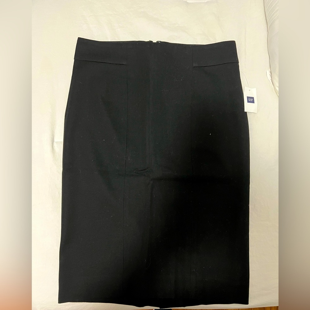 Black Knee length pencil skirt